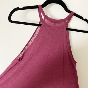 Burgundy Tank Top